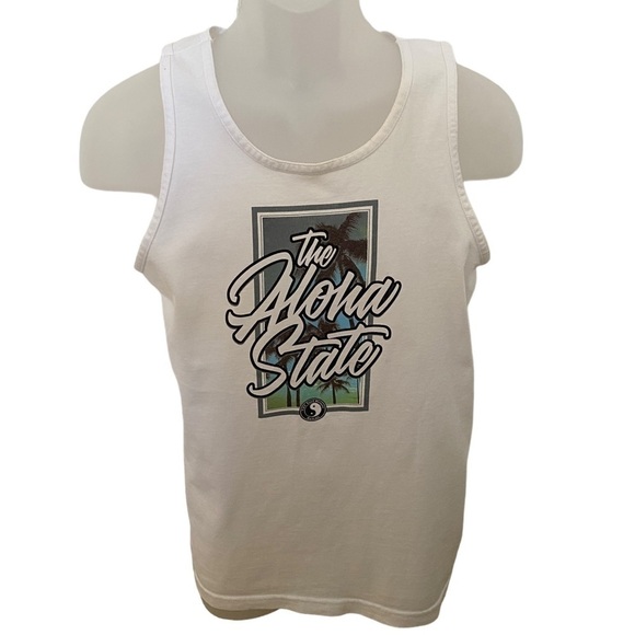T&c Surf Designs Hawaii “The Aloha State” Tank Top Men S Small - Picture 2 of 5